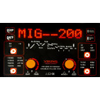 MIG 200 DOUBLE PULSE SYNERGIC PRO VIKING